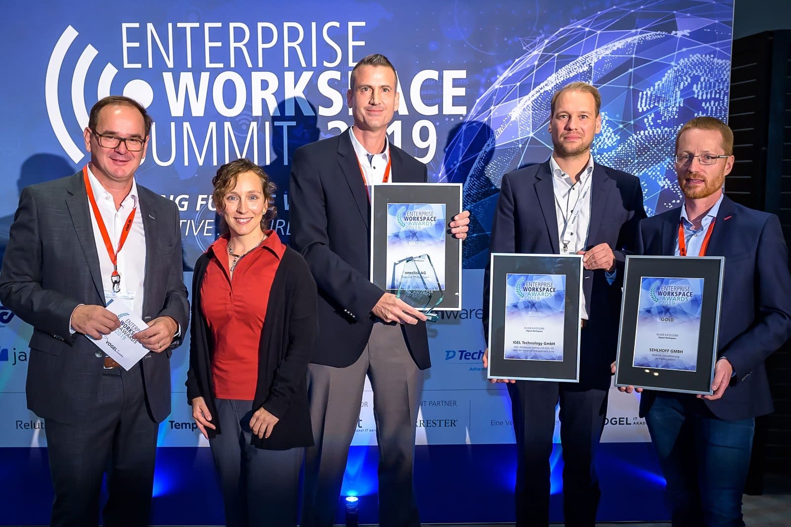 Die Sieger beim Enterprise Workspace Award 2019 Die Sieger beim Enterprise Workspace Award 2019