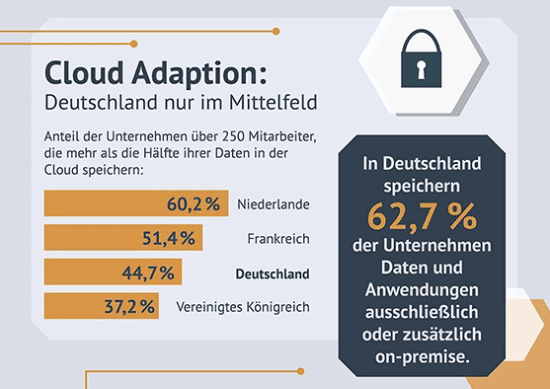 Kontrolle über sensible Daten weiterhin Problempunkt Problempunkte der Cloud